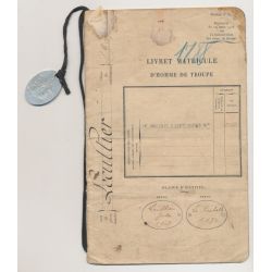 Livret matricule 7 feuilles - La Rochelle 1907