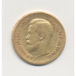 Russie - 7,5 Roubles 1897 R - Nicolas II - TTB