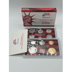 Etats-Unis - Silver Proof set 2006 S - 10 Monnaies 