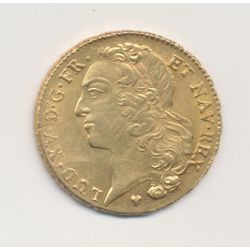 Louis XV - Double louis d'or au bandeau - 1760 BB Strasbourg - TTB+