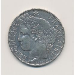 5 Francs Cérès - 1871 K Bordeaux - sans légende - TB