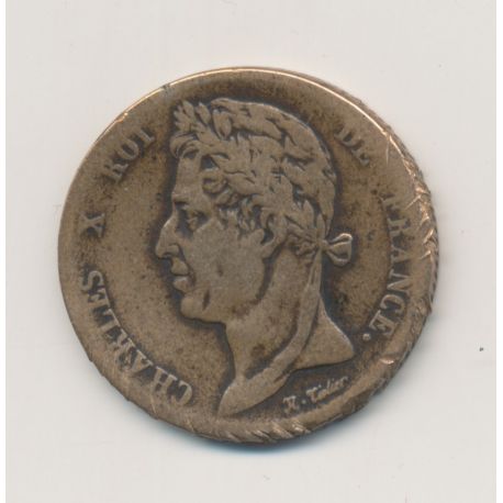 Colonies générales - 5 centimes 1829 A Paris - Charles X - B/TB