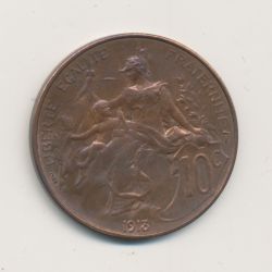 10 Centimes Dupuis - 1913 - bronze - TTB+