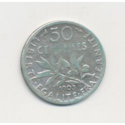 50 Centimes Semeuse - 1903 - TB