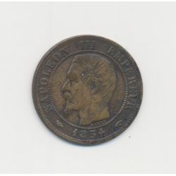 1 Centime Napoléon III - Tête nue - 1854 A Paris - TB