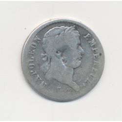 1/2 Franc Napoléon Empereur - 1808 A Paris - B/TB