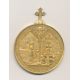 Médaille - Noces d'or Léon XIII - cuivre doré - SUP