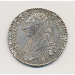 Louis XVI - 1/2 écu aux lauriers - 1781 H La rochelle - SPL