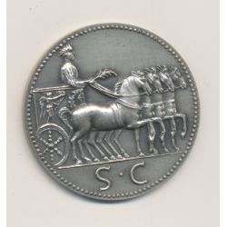 Médaille - antiquisante - Italie - argent 22g - 36mm - SPL