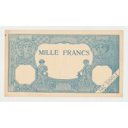 Billet publicitaire - 1000 Francs Fac similé