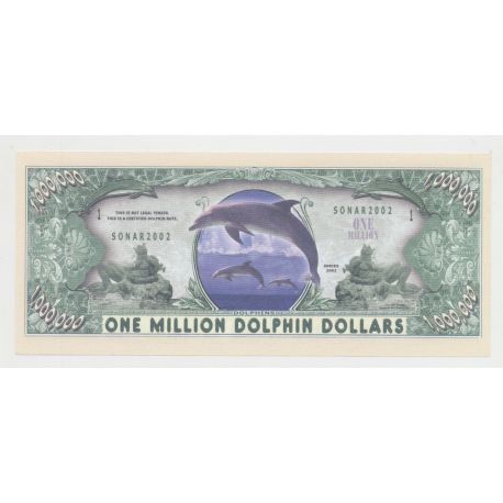 Billet Fantaisie - DAUPHIN - 1 million dollar