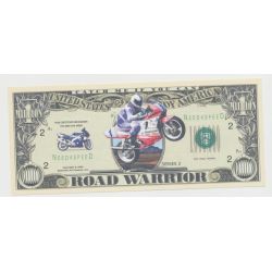 Billet Fantaisie - ROAD WARRIOR/MOTO - 1 million dollar