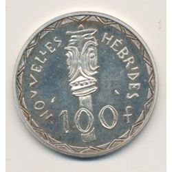Nouvelles Hébrides - 100 Francs essai - 1966