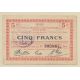 Dept59 - 5 Francs Oisy - 1917 - TTB