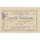 Dept59 - 2 Francs Oisy - 1915 - TTB+