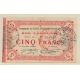 Dept59 - 5 Francs Raillencourt - 1915 - TTB