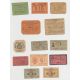Lot 13 Billets nécessites - en carton