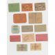 Lot 13 Billets nécessites - en carton