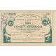Dept59 - 20 Francs Maubeuge - 1916 - TTB+/SUP