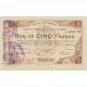 Dept59 - 5 Francs Maubeuge - 1916 - TTB+