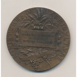 Médaille - Concours Nationaux - membre du jury - bronze - 50mm - TTB