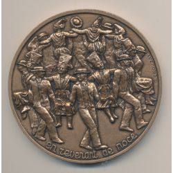 Médaille - Aunis Angoumois saintonge - G.Crouzat - bronze - 68mm - SUP