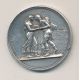 Médaille de mariage - 2 personnes - gravé revers et tranche 1835 - argent 21,60g - 36mm - TTB