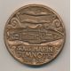 Médaille - sous marin Gymnote - 1888-1908 - frappé en 1987 - bronze - 68mm - TTB+