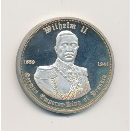 Médaille - Wilhelm II - Centenaire 1914-18 - SUP