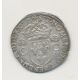 Henri III ( au nom Charles IX ) - Teston buste barbu - 1575 M Toulouse - argent - TB/TB+