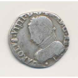 Charles IX - Teston à l'écu - 1562 I Limoges - argent - TB