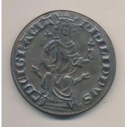 Presse-papier - Refrappe Royal Philippe IV - argent 97g - 1975 - 55mm - N°10/100 - SUP