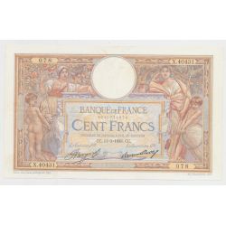 100 Francs Luc Olivier Merson - 11.05.1933 - X.40431 - N°078 - TTB+