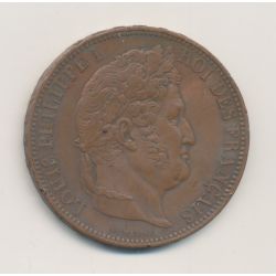 Module 5 francs - Louis philippe - Visite la monnaie de Rouen 1831 - bronze - TTB+