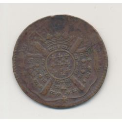 Flandre - Siège de Lille - 20 Sol 1708 - monnaie obsidionale - TB