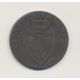 Irlande - 1/2 Penny 1789 - cronebane - cuivre - TB