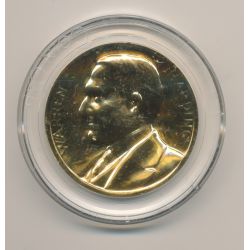 Médaille - Warren harding - Président des États-Unis - bronze doré - 33,5mm - FDC