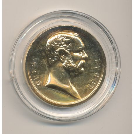 Médaille - chester arthur - Président des États-Unis - bronze doré - 33,5mm - FDC