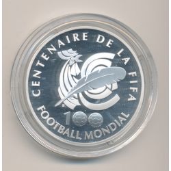 1 1/2 Euro - Centenaire de la FIFA - argent BE - 2004