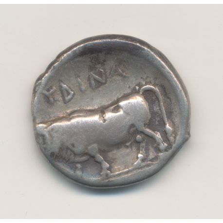 Lucanie - Didrachme - frappé à Thurium - argent - B/TB