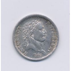 1/2 Franc Napoléon Empereur - 1808 BB Strasbourg - SUP