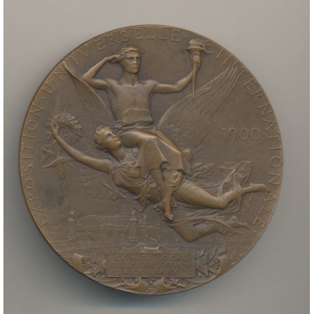 Médaille - Exposition Universelle 1900 - Comité local de l'exposition à Conakry - Bronze - TTB+