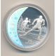 Canada - 25 Dollars 2009 - JO Vancouver 2010 - ski de fond - argent 27,78g hologramme - Neuf