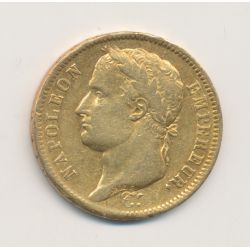 Napoléon 1er - 40 Francs Or - 1808 H La rochelle - TTB