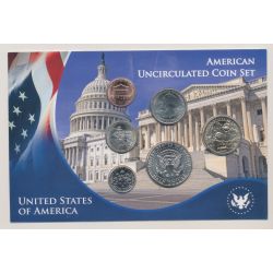 Etats-Unis - American uncirculated coin set - 6 pièces