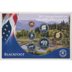 Etats-Unis - Native American uncirculated coin set 2017 - Blackfoot - 6 pièces