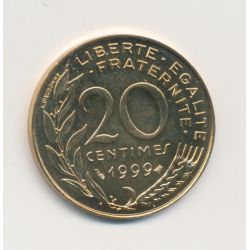 20 Centimes Marianne - 1999 - SPL+