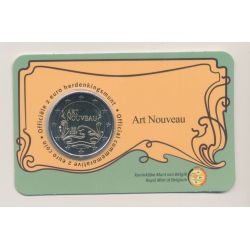 Coincard - 2 Euro Belgique 2023 - Art nouveau