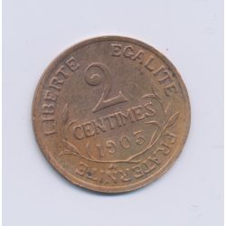 2 centimes Dupuis - 1903 - TTB