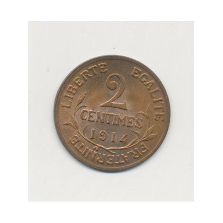 2 centimes Dupuis - 1914